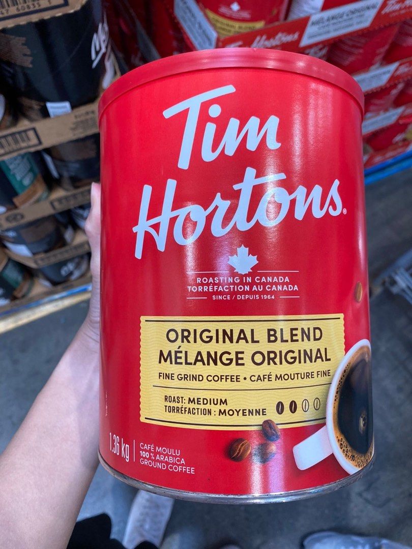 Tim Hortons Original Blend Fine Grind Coffee, 1.36 kg