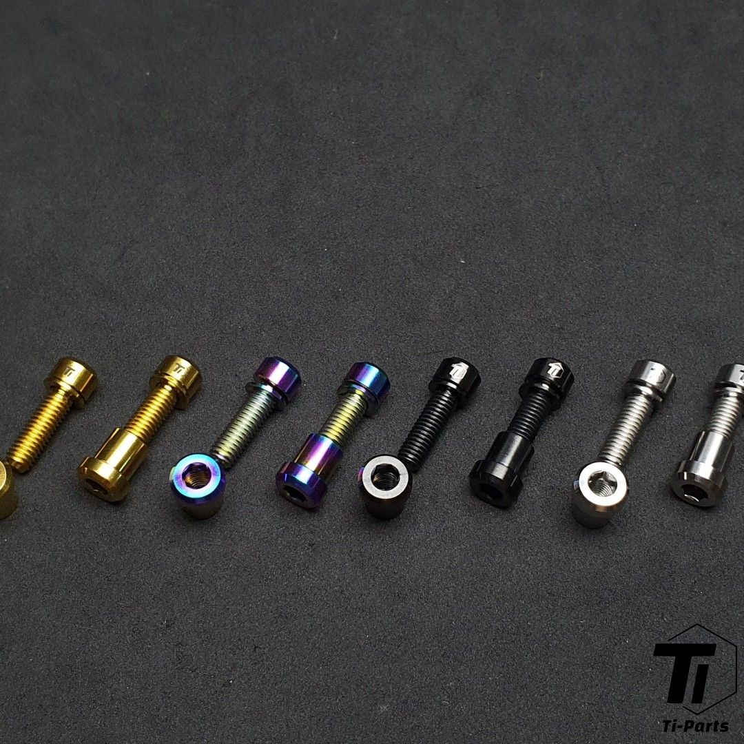 Titanium Lock Bolt for Handlebar/ Stem | Titanium Screw Factor Black Inc  Roval Alpinist SL Cockpit Bontrager XXX, Sports Equipment, Bicycles &  Parts, Parts & Accessories on Carousell