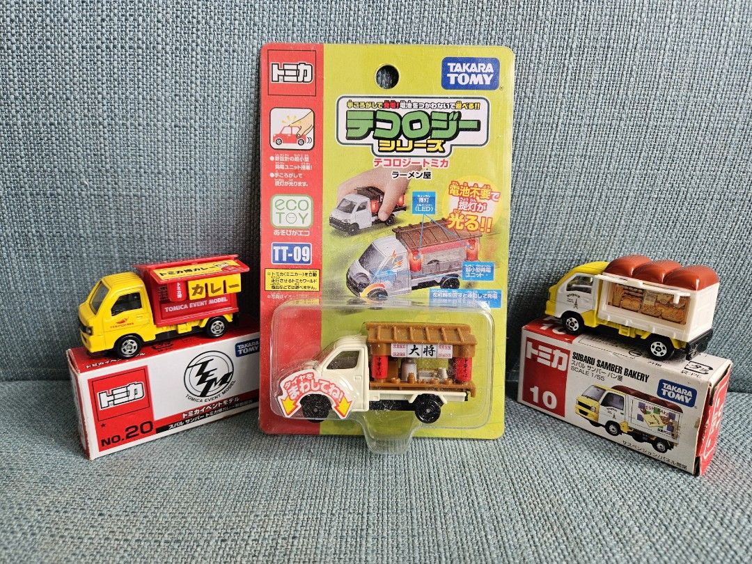 Tomica Food Trucks, Hobbies & Toys, Toys & Games on Carousell