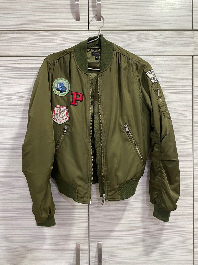 Topshop Bomber Jacket Women s Fashion Coats Jackets and