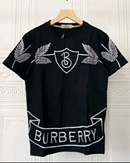 Tshirt Bruberry Bordir Black