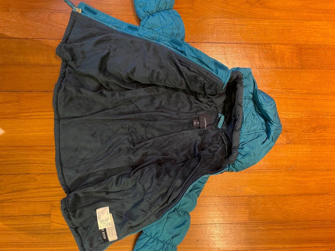 Girls top turquoise coat