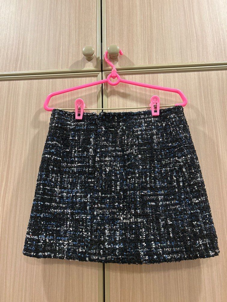 Tweed top skirt primark