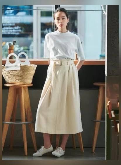 Linen paperbag skirt clearance