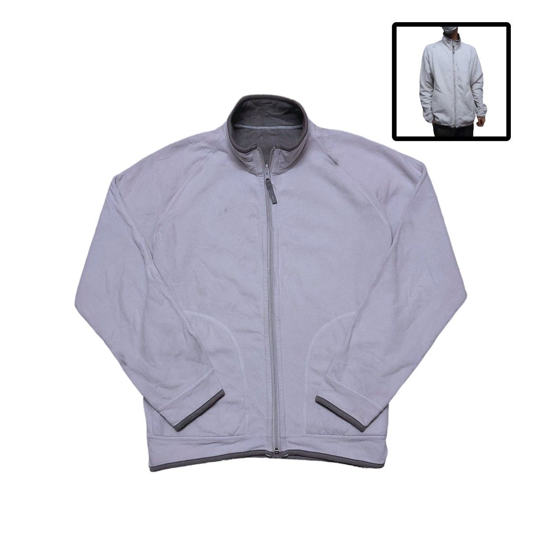 Uniqlo reversible top fleece jacket