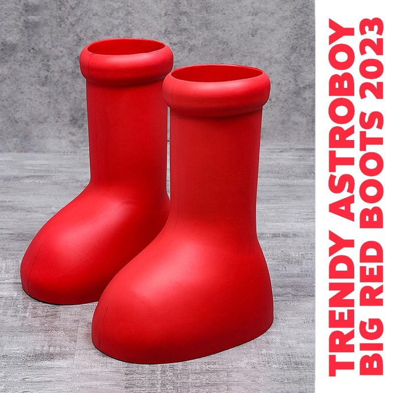 Red hotsell boots boys