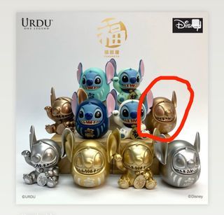 URDU 史迪仔 第二代 盲盒 銅色 必勝款 （可換其他款）