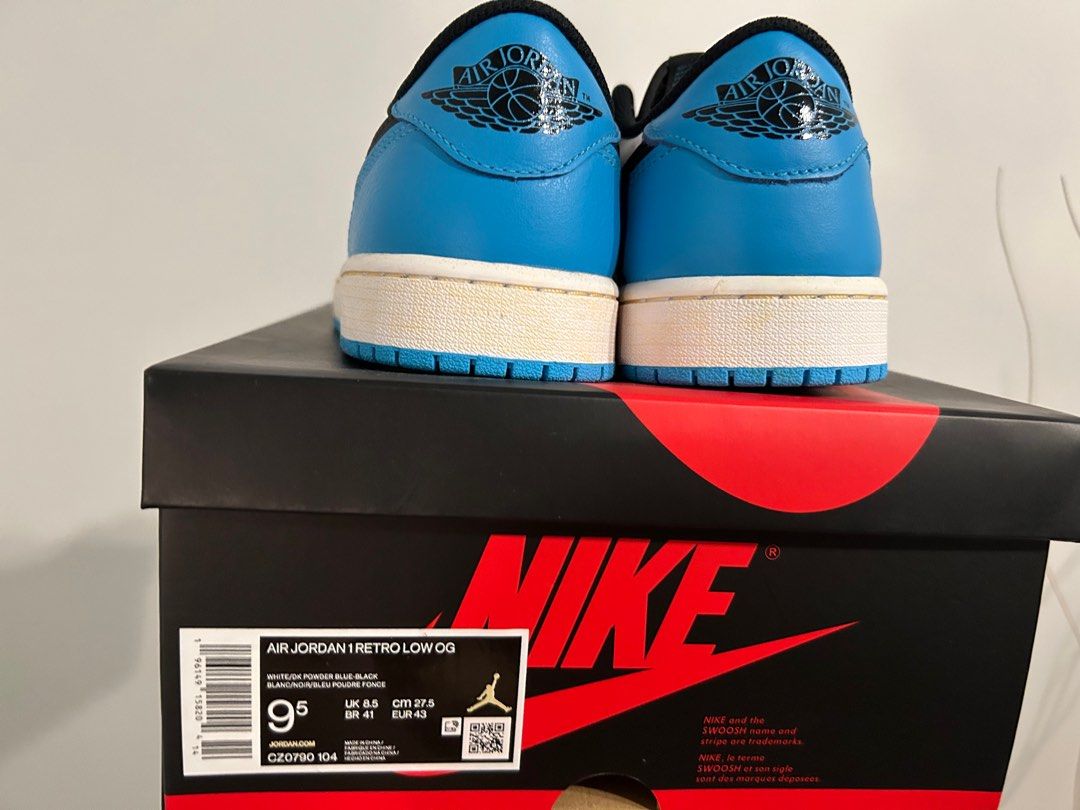 jordan 1 low unc box