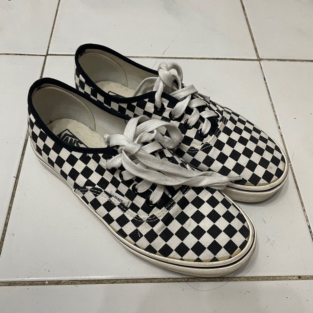 Vans checkerboard lace online up