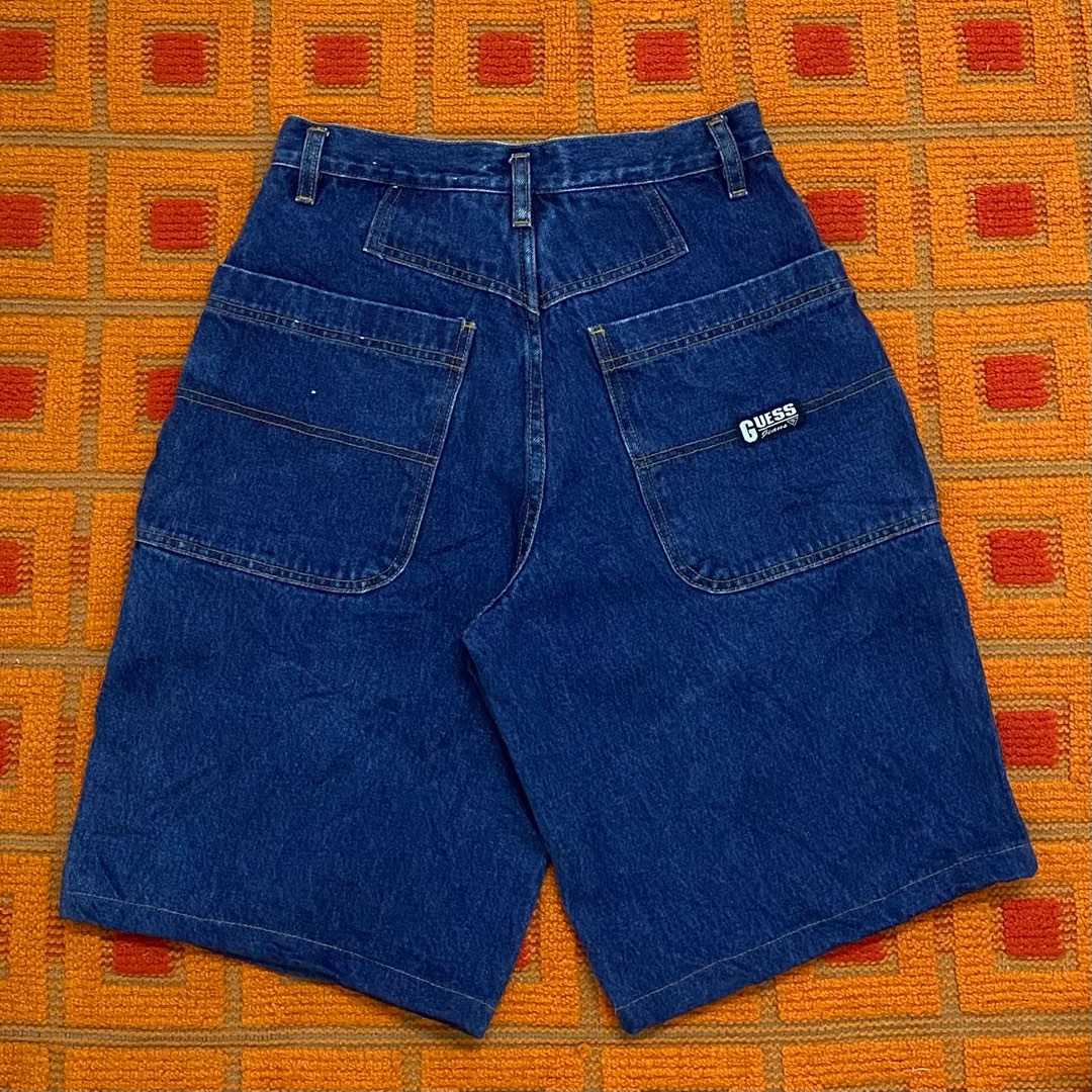 Vintage 1997 Guess Baggy Jorts/ Jeans Shorts, Men's Fashion, Bottoms ...