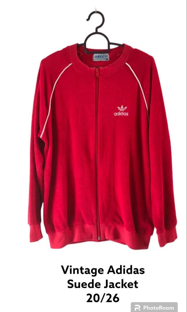 Vintage Adidas Suede Jacket