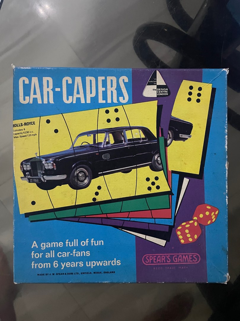 Vintage Authentic Car Capers, Hobbies & Toys, Toys & Games on Carousell