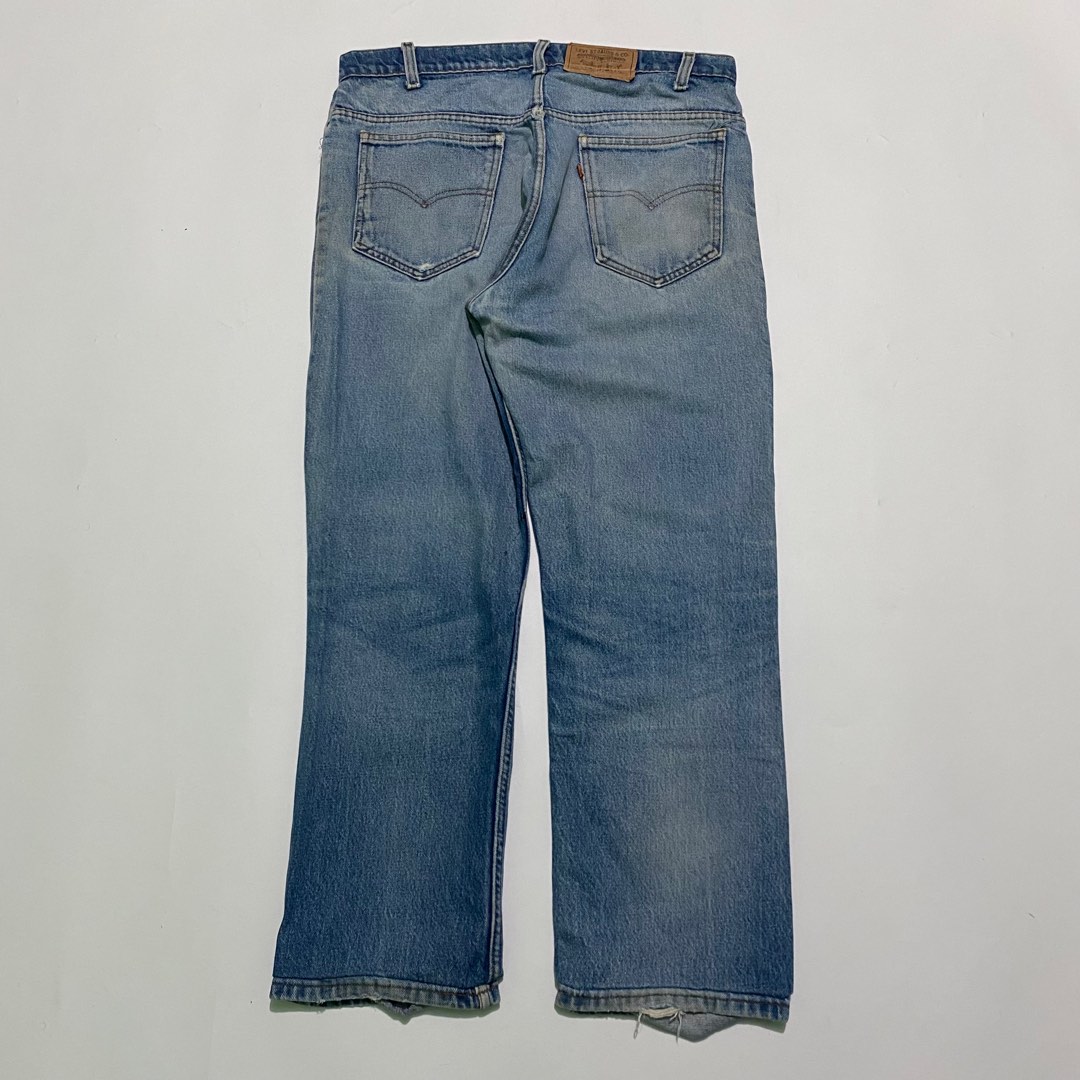 Vintage Distressed Levis 513 Orange Tab LightWashed Jeans, Men's ...