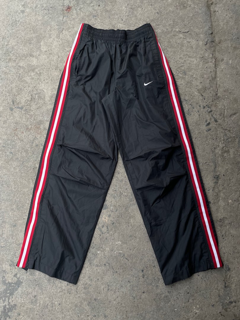 VINTAGE NIKE SIDE TAPED FULL ZIP TRACK PANTS Men s Fashion Coats