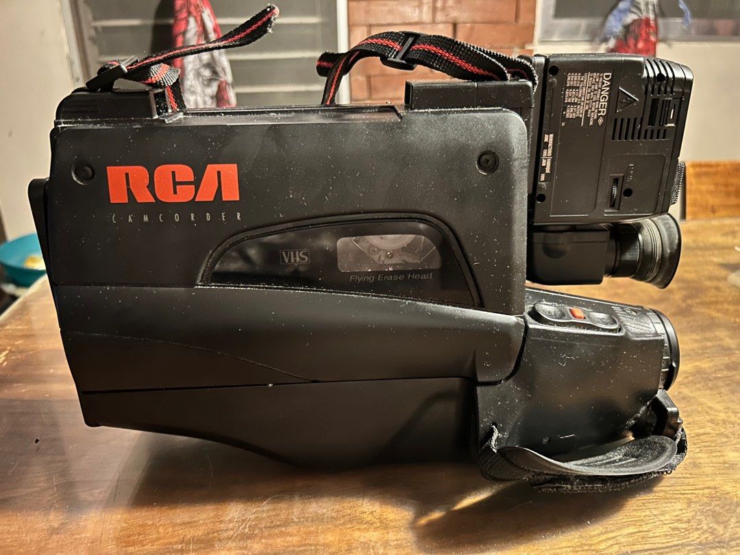 Vintage RCA DSP3 VHS Analog Camcorder Video Camera ORIGINAL For Parts