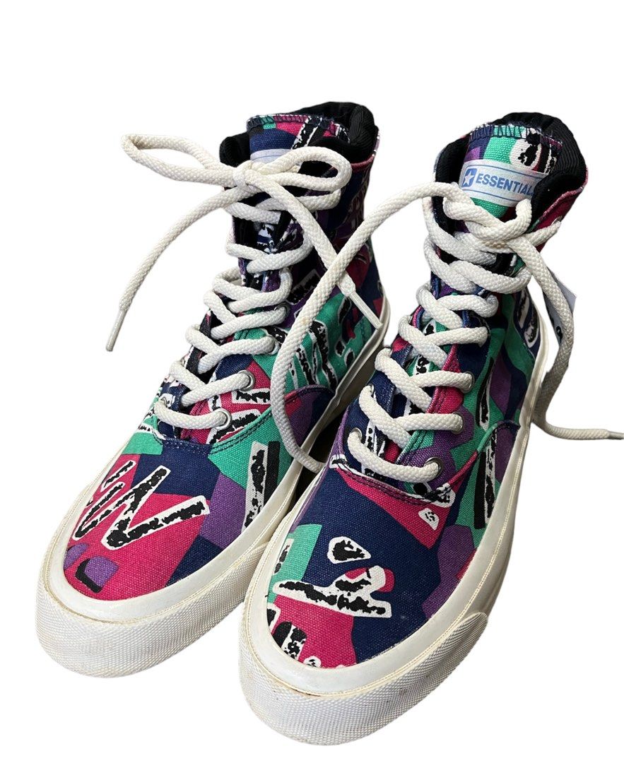 VINTAGE STYLE CONVERSE HI CUT x FEAR OF GOD SKID GRIP ESSENTIALS