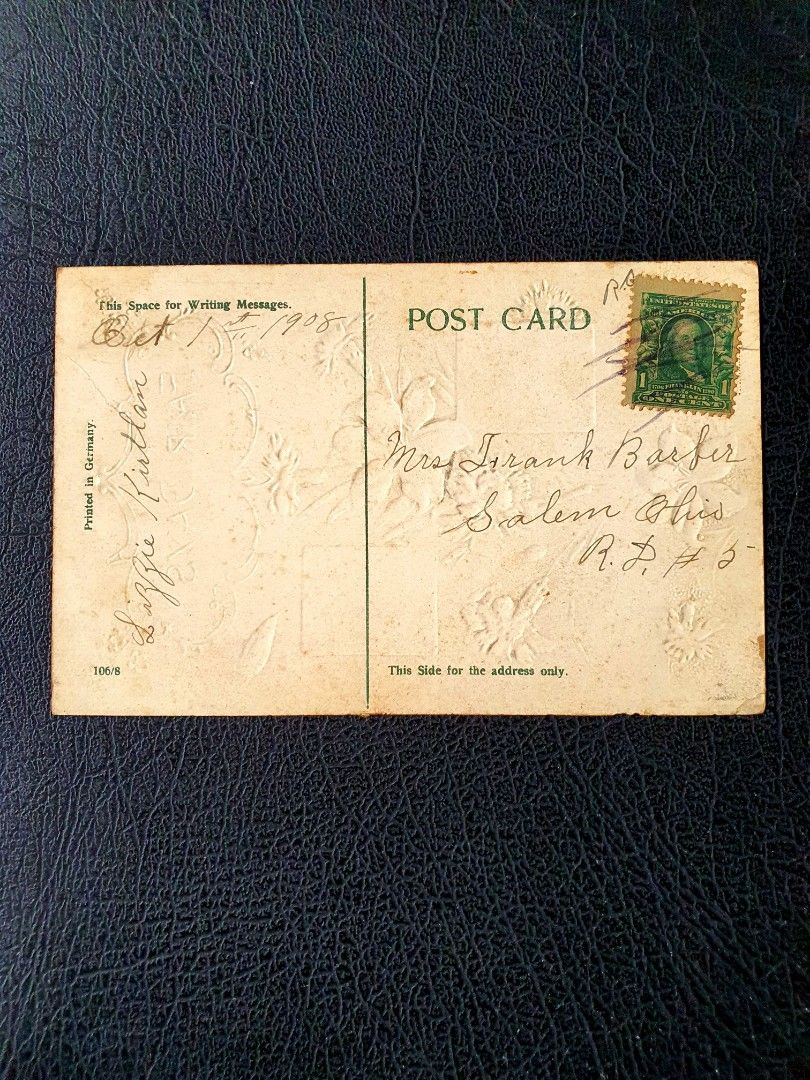Vintage US 1908 Postcard, Hobbies & Toys, Memorabilia & Collectibles ...