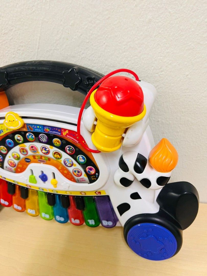 Vtech Zoo Jamz Zebra Piano, Babies & Kids, Infant Playtime on Carousell