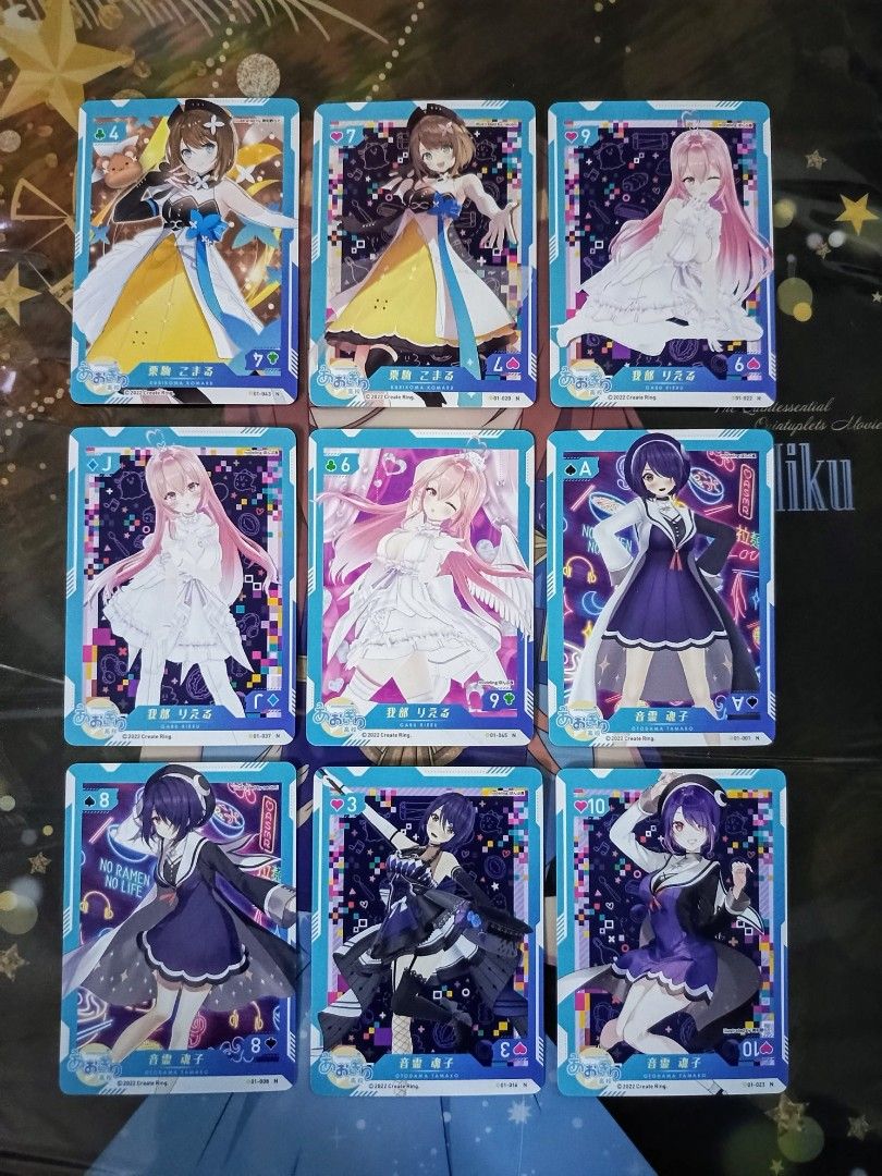 Vtuber Playing Card Collection, Hobbies & Toys, Collectibles