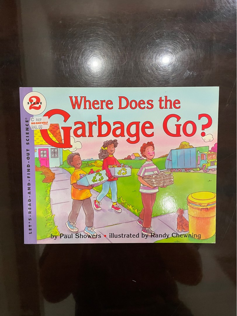 Where does the garbage go?, Buku & Alat Tulis, Buku AnakAnak di Carousell