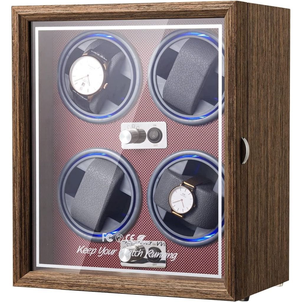 Chiyoda single wooden watch winder outlet