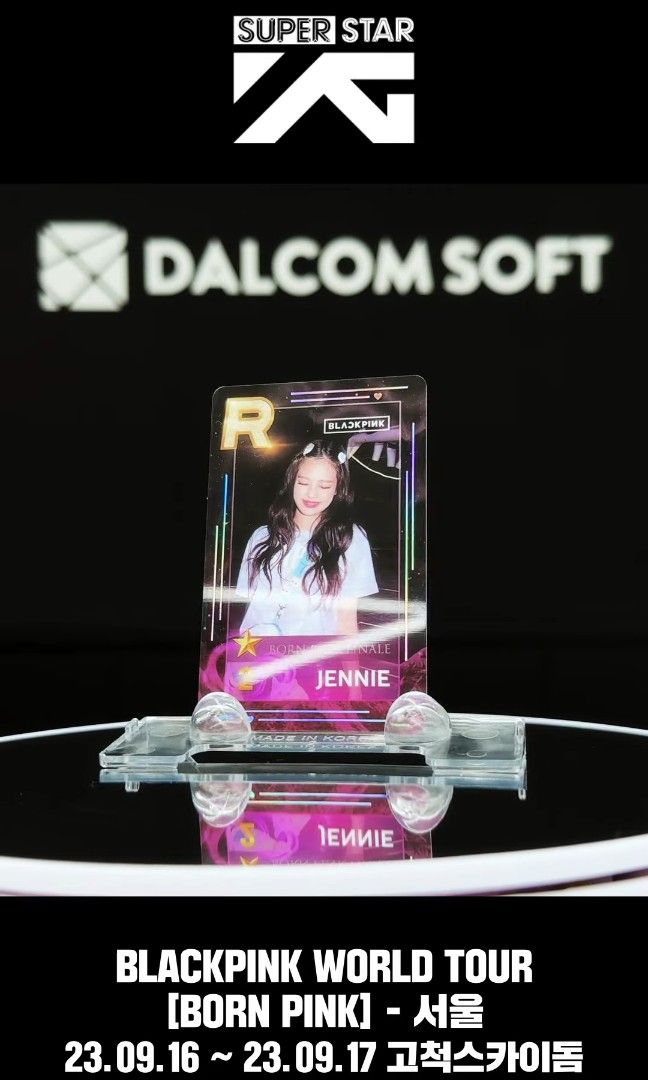 wts 150 ea random blackpink yg superstar event Seoul born pink