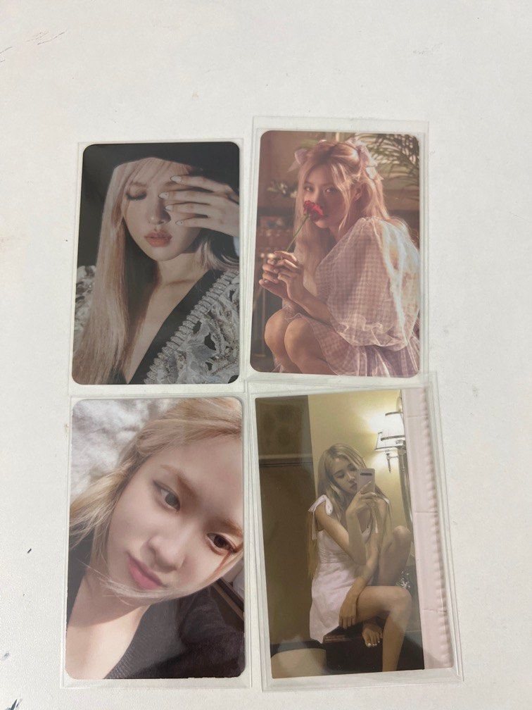 WTS BLACKPINK ROSÉ RARE PHOTOCARD HAWAII ROSÉ SOLO BORN PINK 