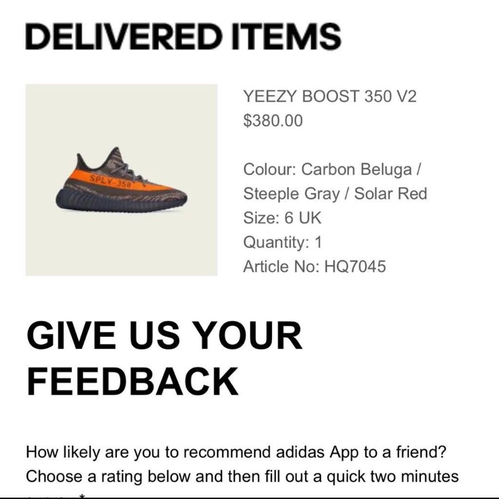 adidas Yeezy Boost 350 V2 Carbon Beluga Men's - HQ7045 - US