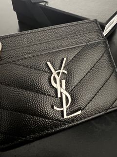 YSL CASSANDRE SAINT LAURENT MATELASSÉ LARGE BILL POUCH, Women's Fashion,  Bags & Wallets, Wallets & Card Holders on Carousell