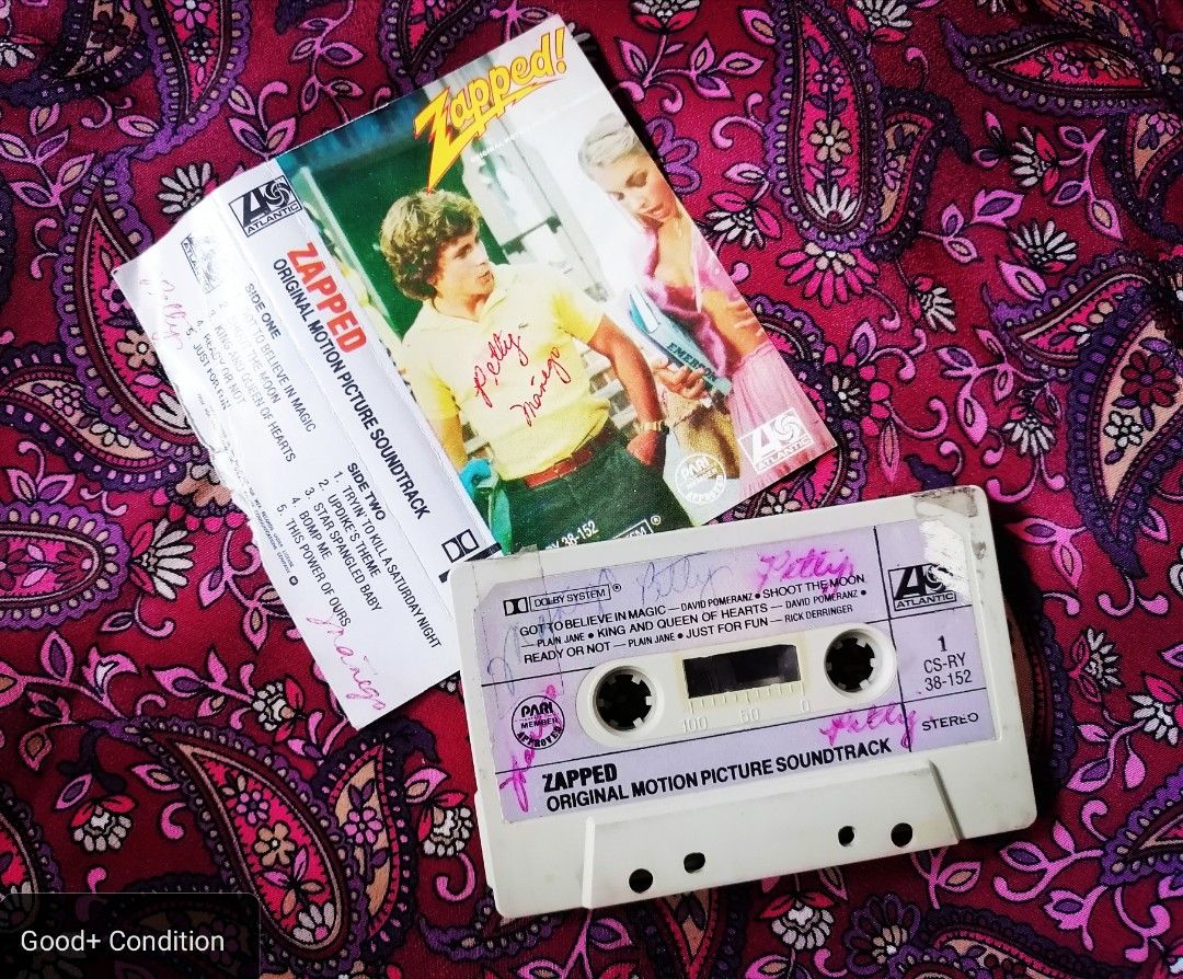 Zapped! Cassette Tape Original Cassette Tapes Vintage Cassettes Tape
