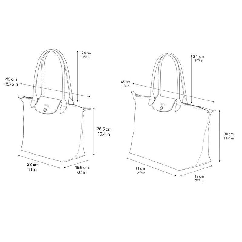 100% AUTHENTIC Longchamp Le Pliage Tote Bag (70th Anniversary