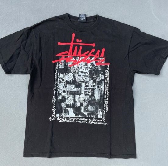(100% Authentic) STUSSY x FUTURA 2000 Collab Vintage Tee