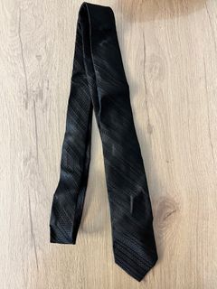 18. 黑色 花紋 領Tie 領帶 2.5寸闊62953814749953110