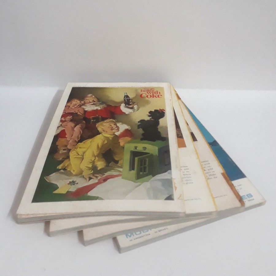 1964 NatGeo Magazines (4 Issues), Hobbies & Toys, Books & Magazines