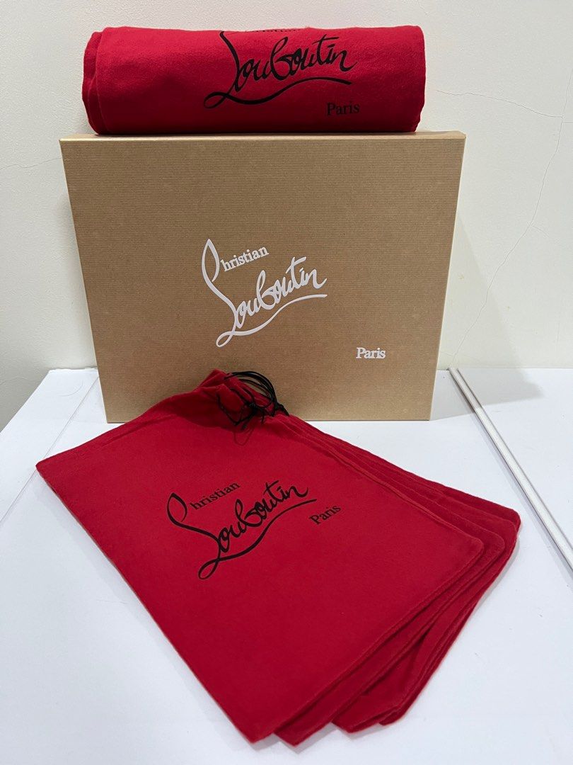 Louboutin dust bag deals
