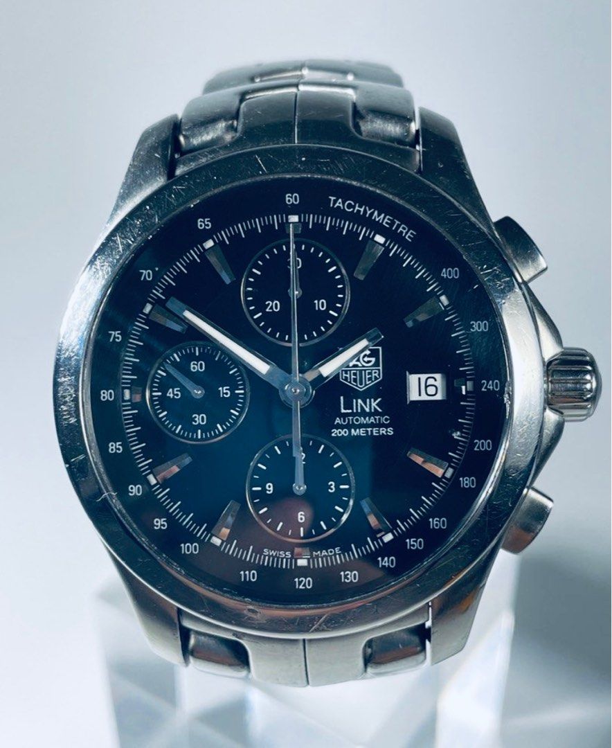 Mens automatic chronograph watches outlet