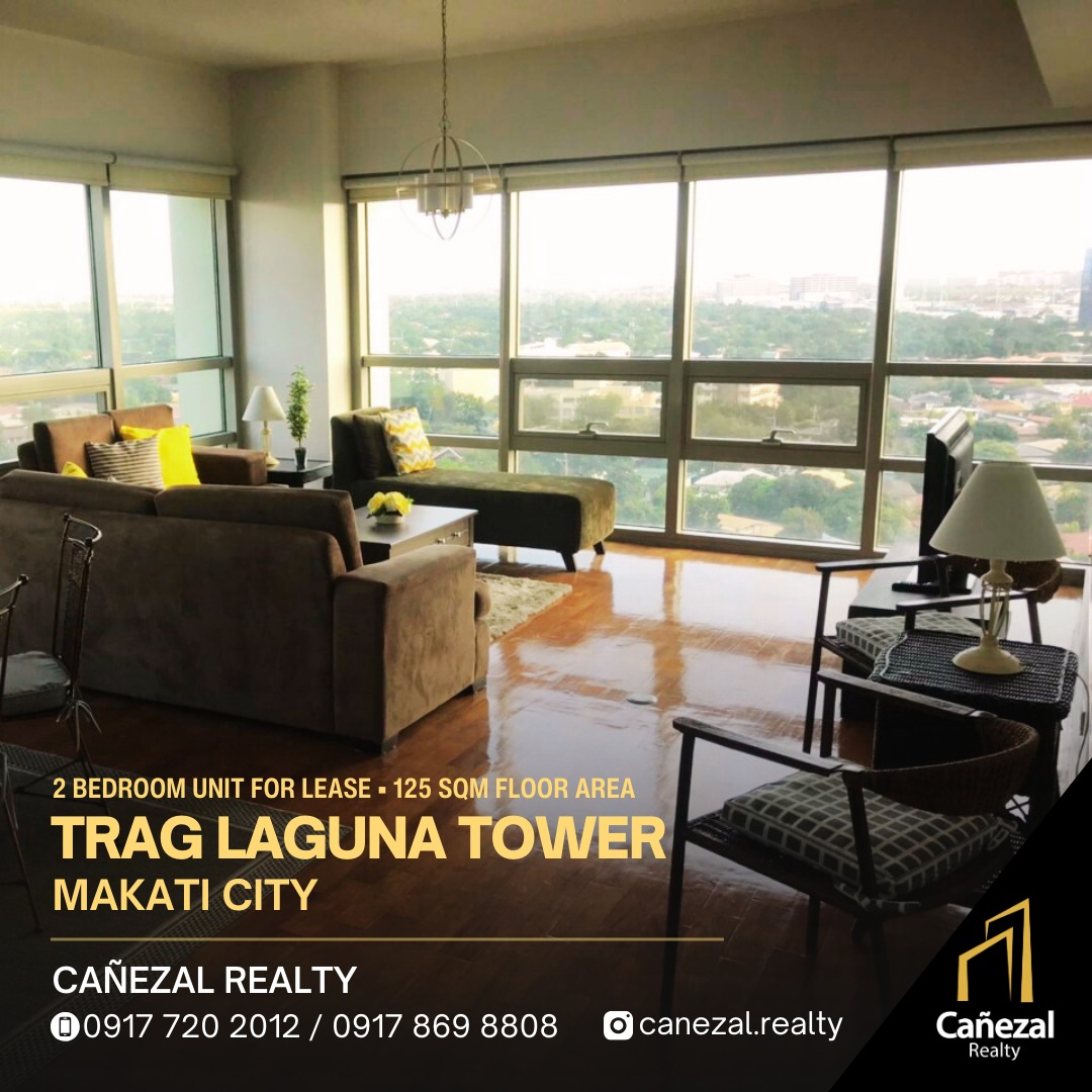 2 Bedroom at 125 SQM in Trag Laguna Tower, Paseo De Roxas Makati City