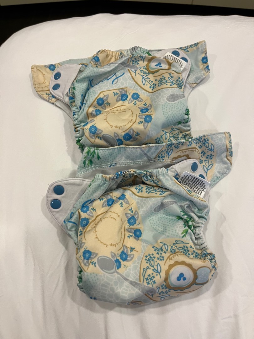 2 bumgenius all in one cloth diapers, Babies & Kids, Bathing & Changing