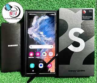 512GB! Samsung Galaxy S22 Ultra 5G Snapdragon 8 Gen1 MYset Full Set With Receipt (Like New)