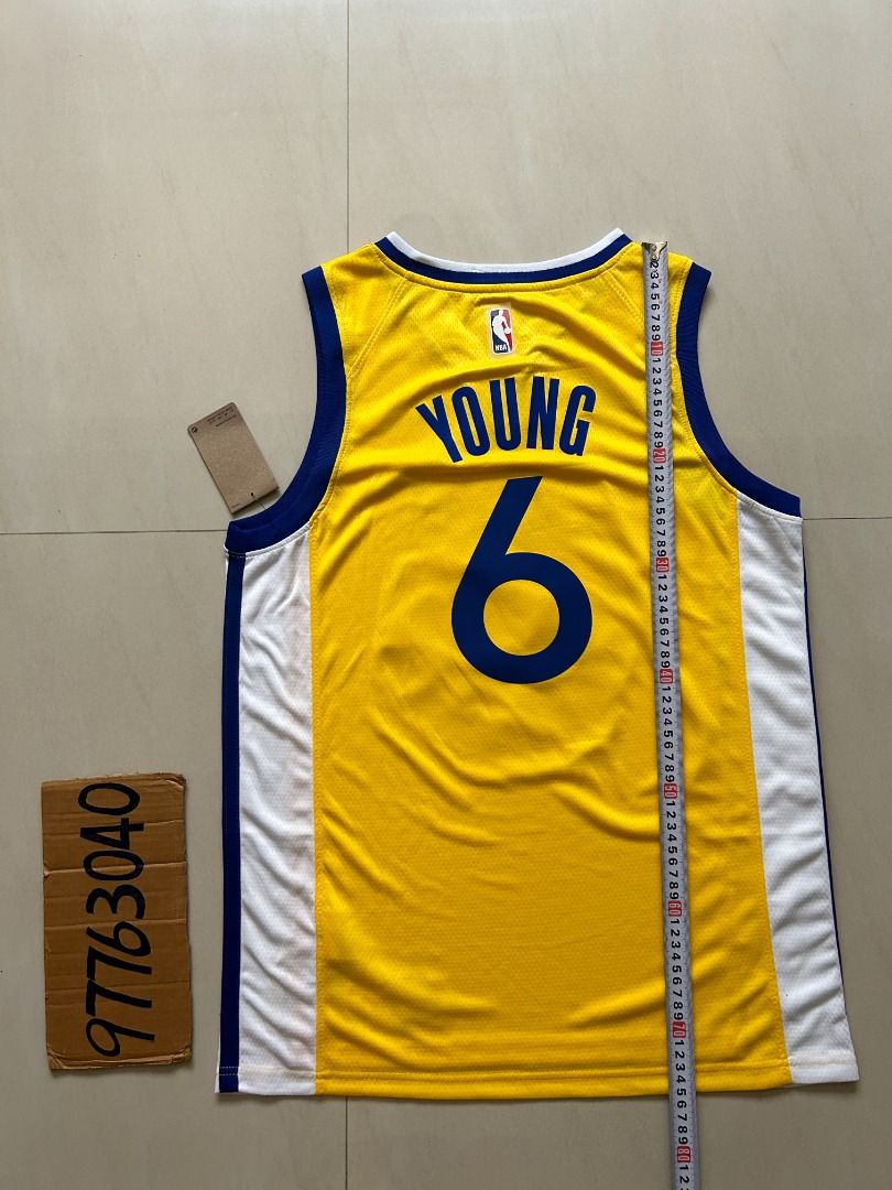 Nick young sales warriors jersey