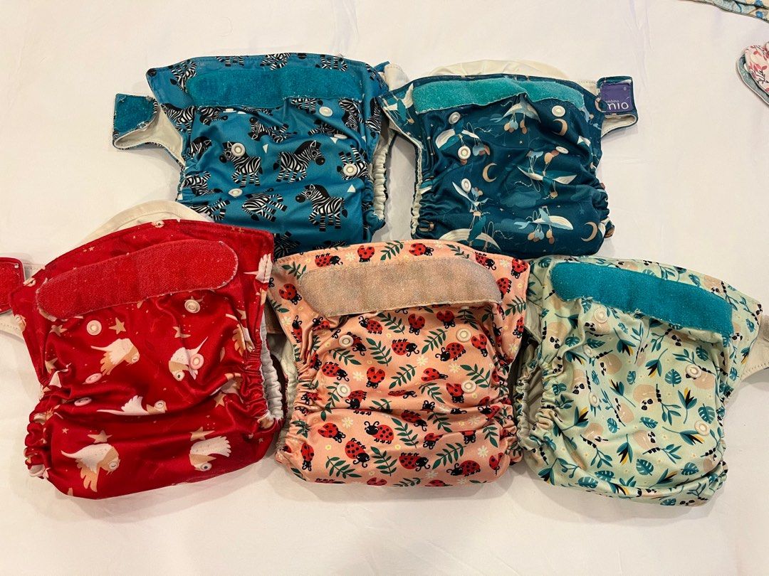 5 Bambino Mio Cloth Diapers, Babies & Kids, Bathing & Changing, Diapers