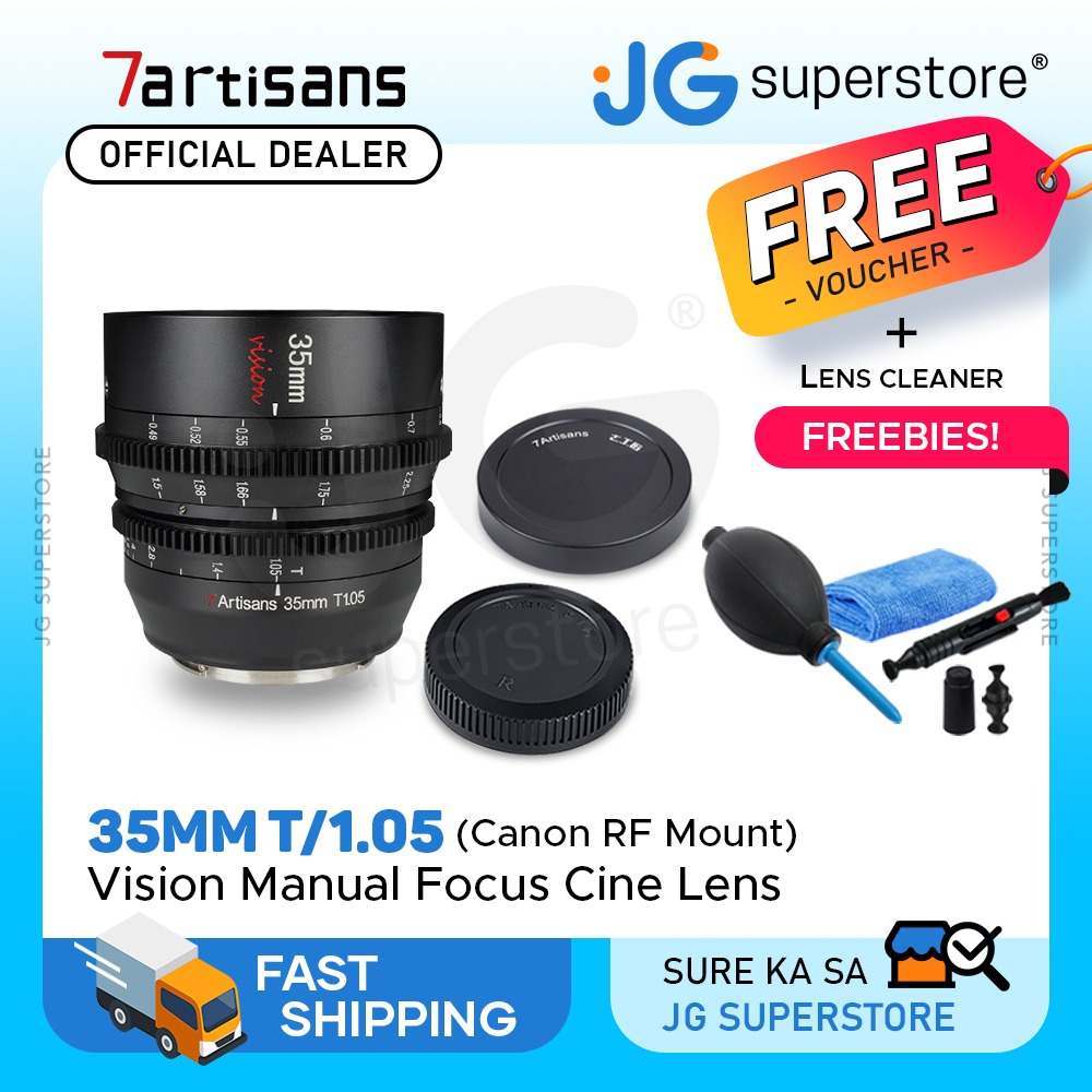 7artisans Vision 35mm T1 05 Photoelectric Mf Manual Focus Cine Lens For