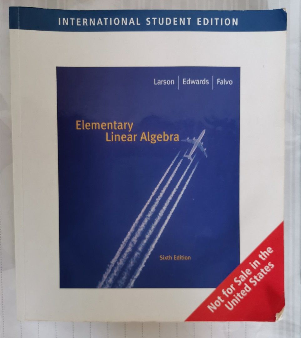 Elementary linear algebra 6th edition, Larson, Ron, Falvo, David C., 書籍 ...