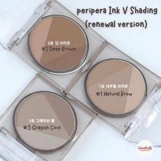 In Stock | peripera Ink V Shading [Upgraded Version] Three-Color Contour Palette 🔎Cosmetics Contour [Item Condition Last Updated: 9/23/2025]64240586660867110
