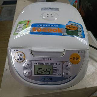 限自取 日本原裝 TIGER虎牌 6人份 微電腦炊飯 電子鍋 JBV-S10R