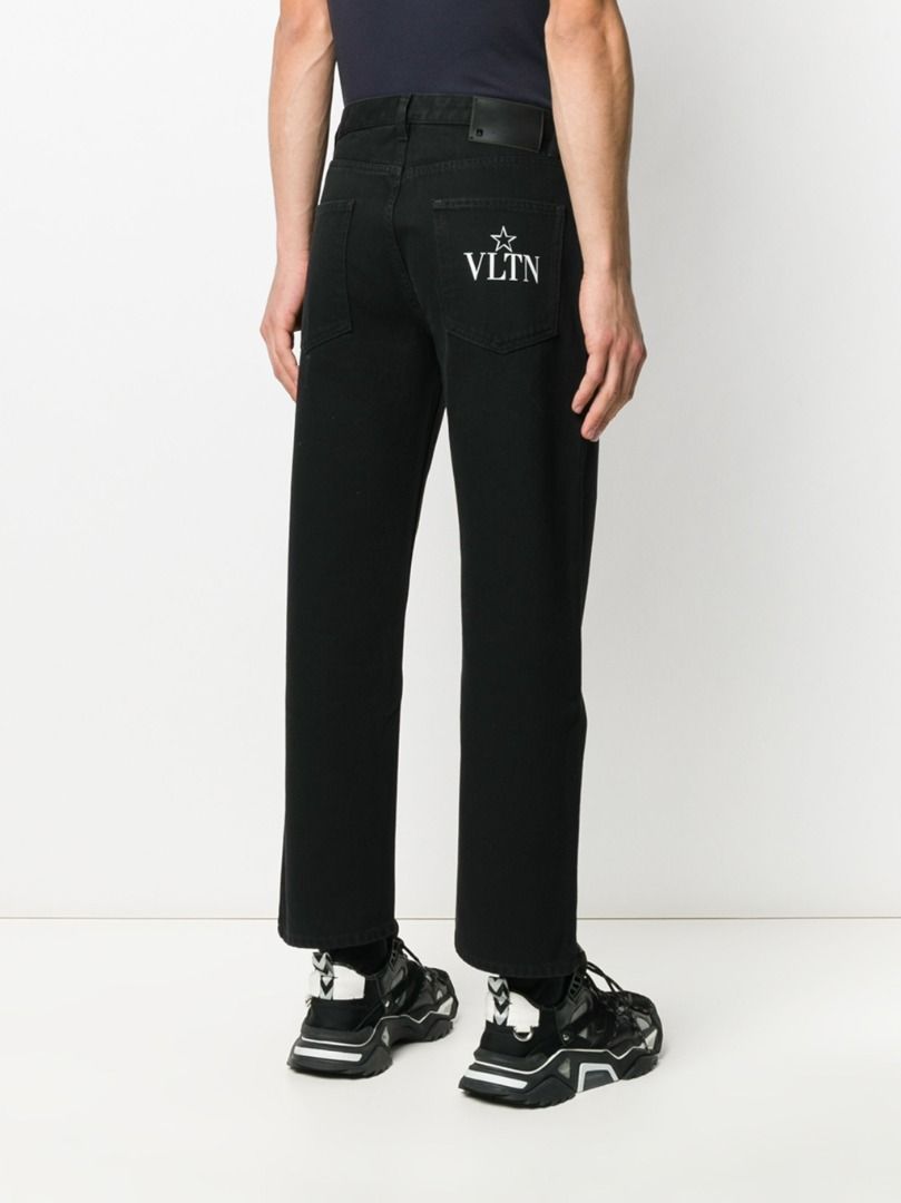 VALENTINO VLTN STAR straight leg jeans denim Carousell