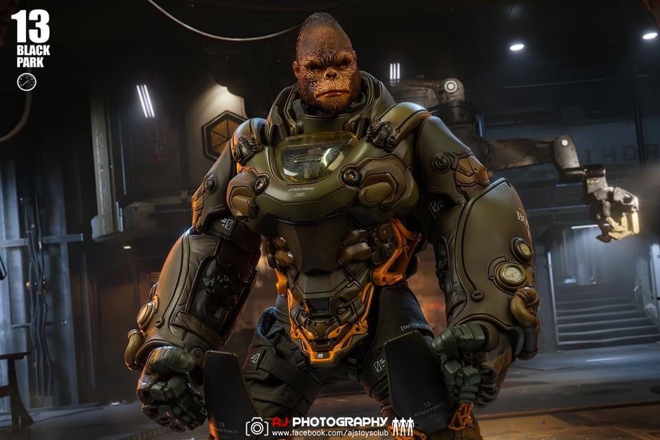 B13 Black Laborary Heavy Armored Strike Force Gorilla