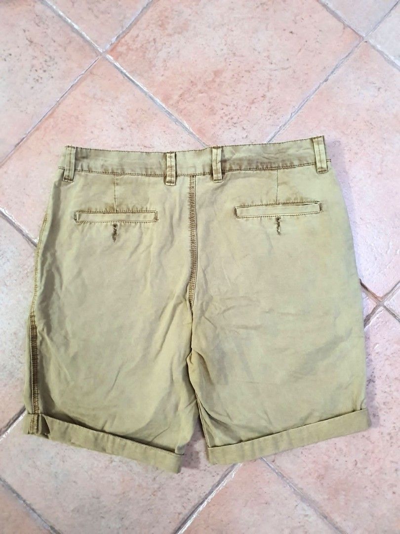 Brand new Rugged Khaki Tanned Chino Shorts Suits Waist size up to 34 inches