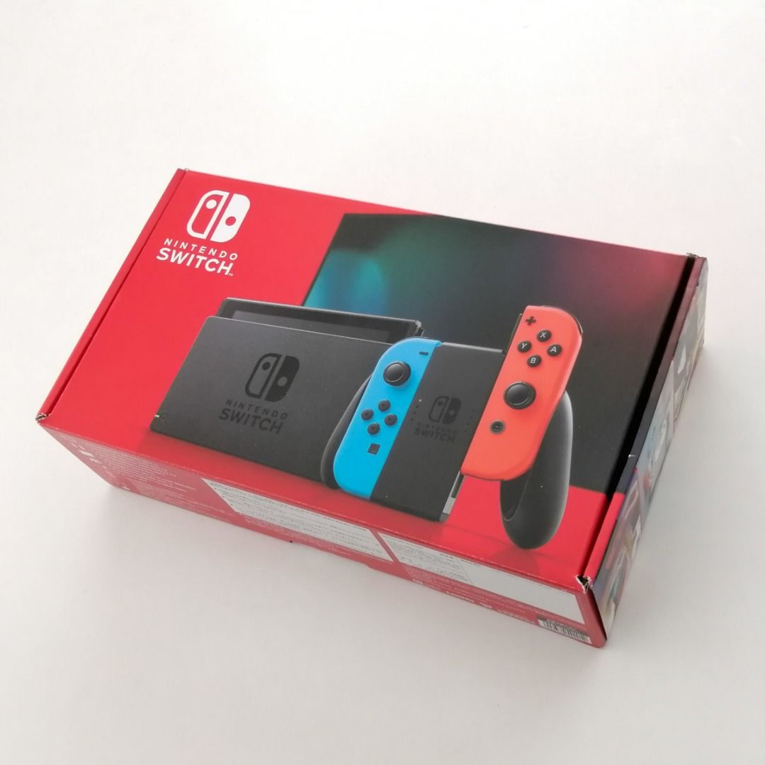 日版Nintendo Switch 全套（霓虹藍/霓虹紅） Nintendo Switch 本體