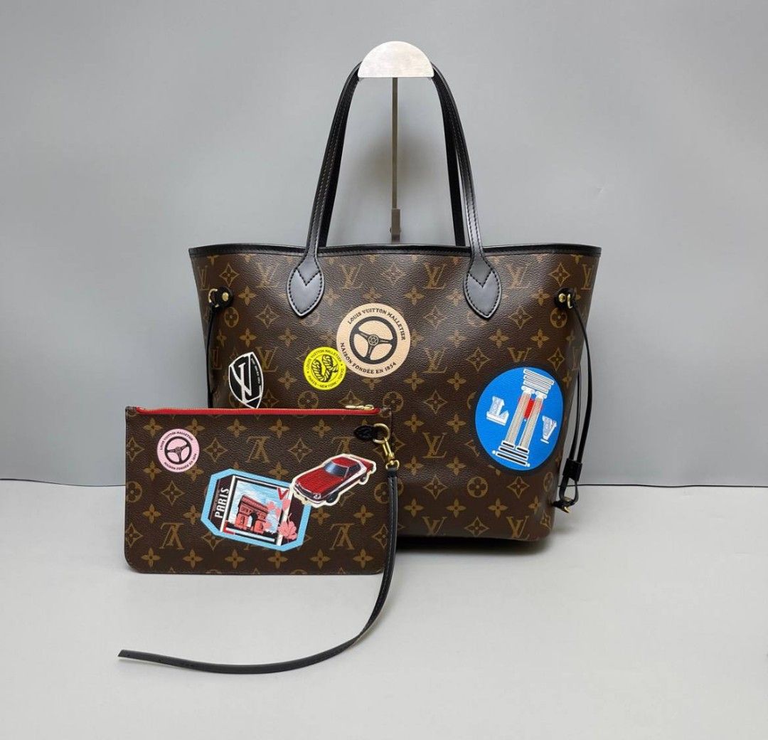 Louis vuitton neverfull world tour edition, Luxury, Bags & Wallets on  Carousell